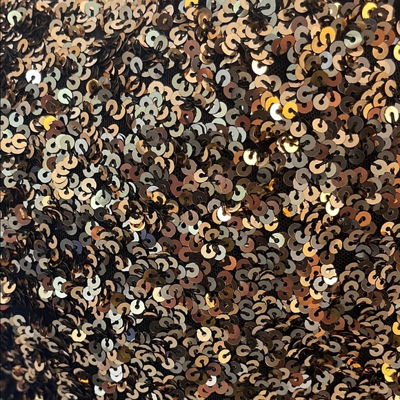 Lulus | Brand New You Gold Sequin Bodycon Mini Dress Size XS Homecoming Dress - Picture 10 of 12